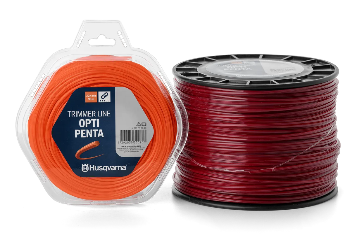 Fir Trimmy 3.0 mm x 56 m Husqvarna Opti Penta | Rosu