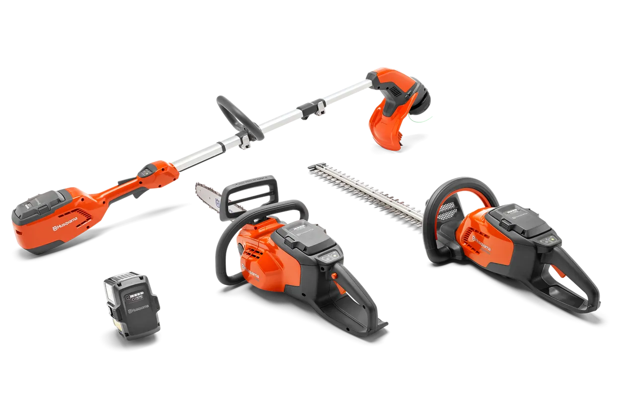 Husqvarna 120i cu acumulator și încărcător